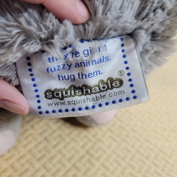 Squishable pygmy elephant plush stuffed animal - Picture 5 of 7